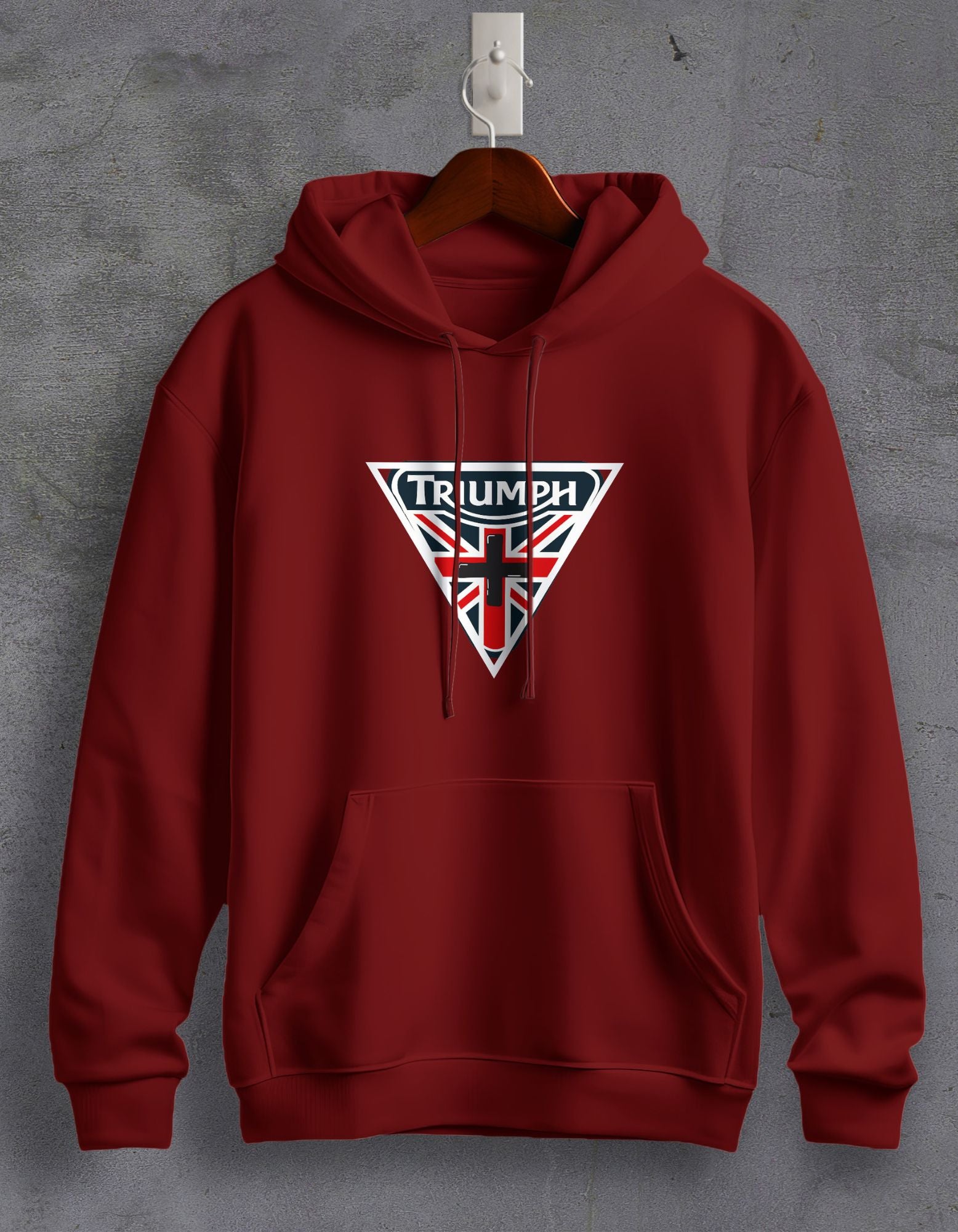 Triumph Printed Unisex Hoodie For Men/Women