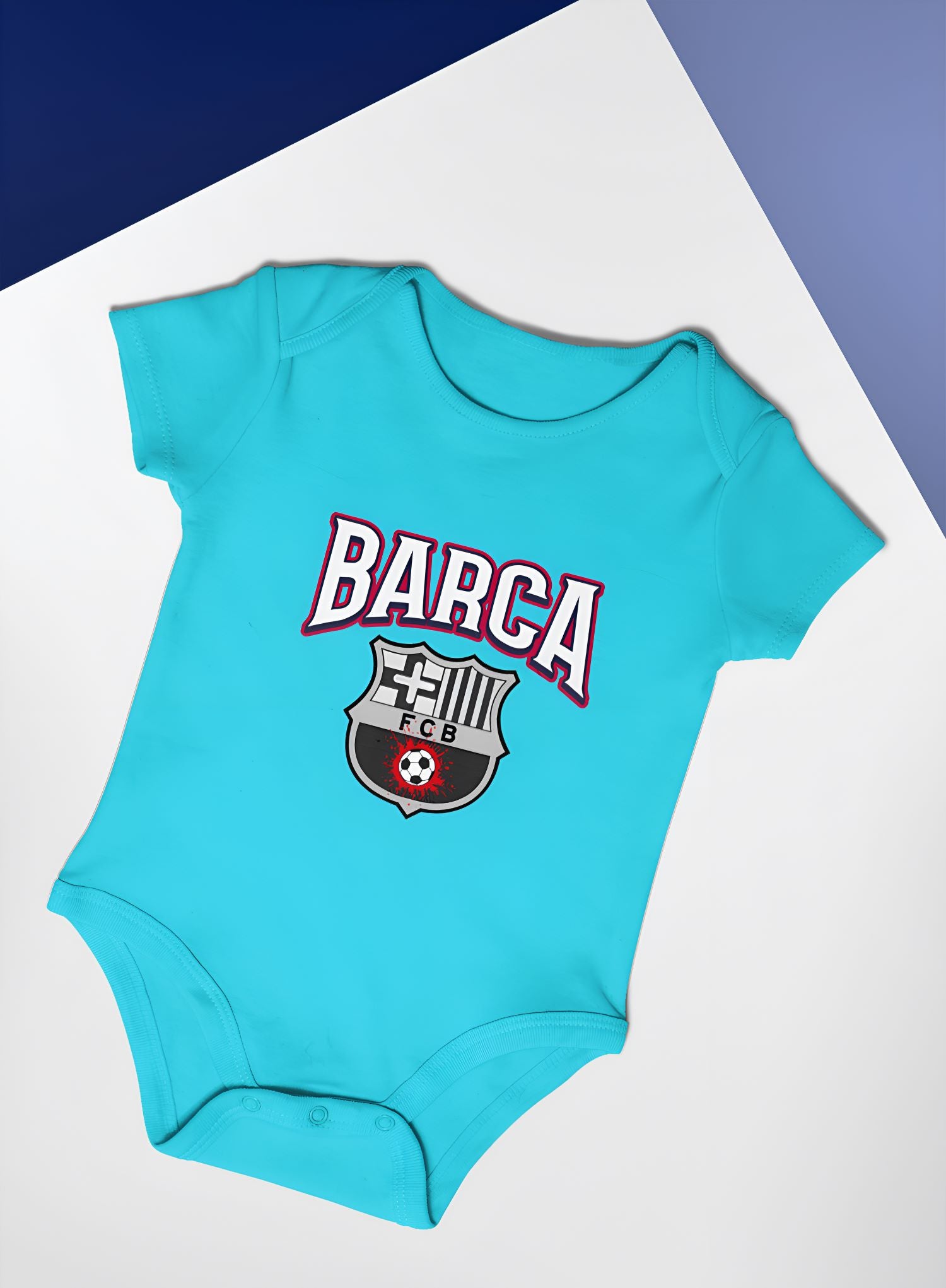 Barcelona Printed Romper For Kid's / Boy Or Girl