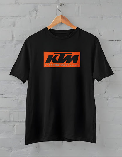 KTM Sportmotorcycles Printed Half Sleeve T-shirt for Men