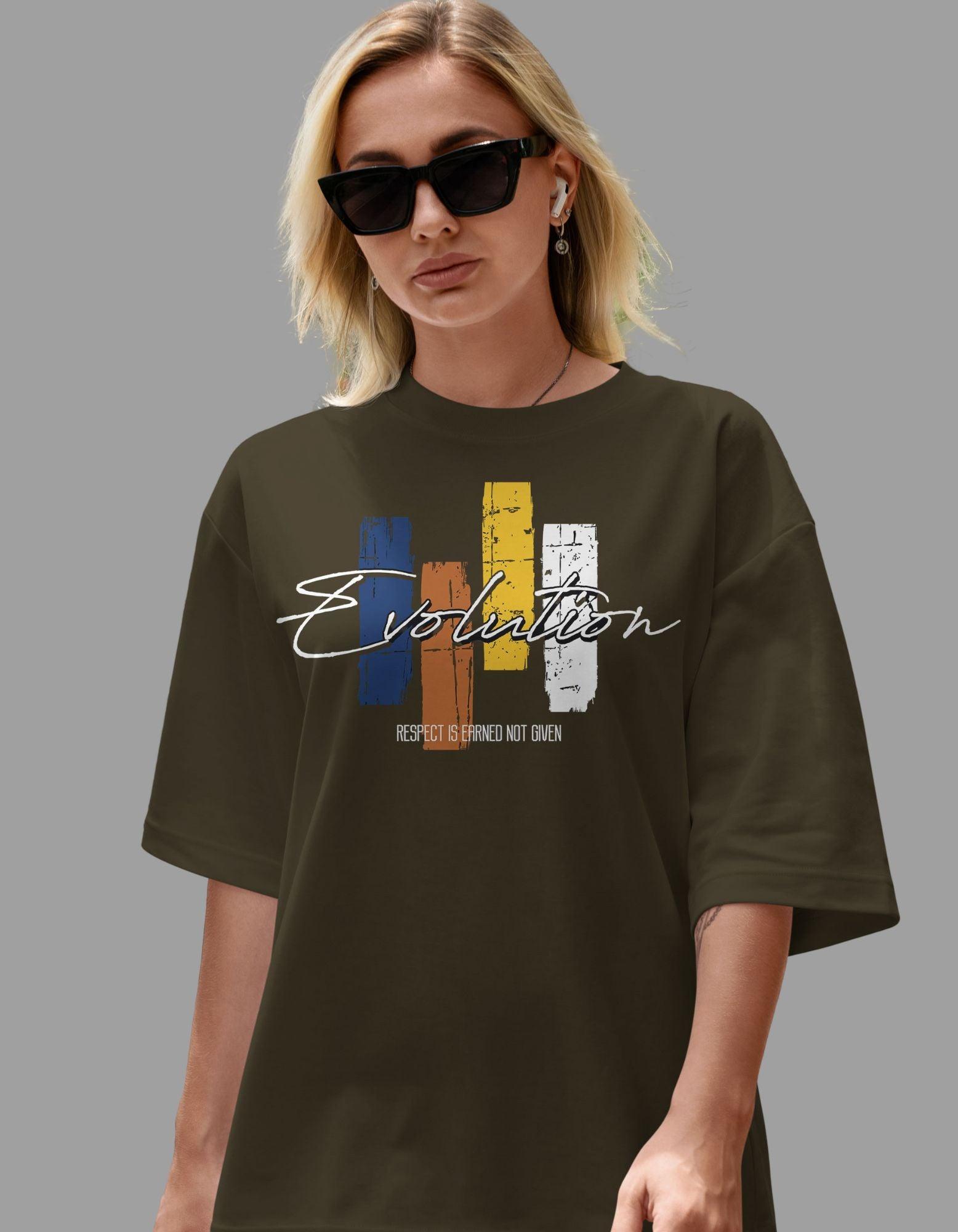 Evolution Oversized Tshirt for Women