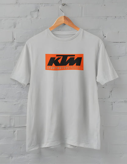 KTM Sportmotorcycles Printed Half Sleeve T-shirt for Men