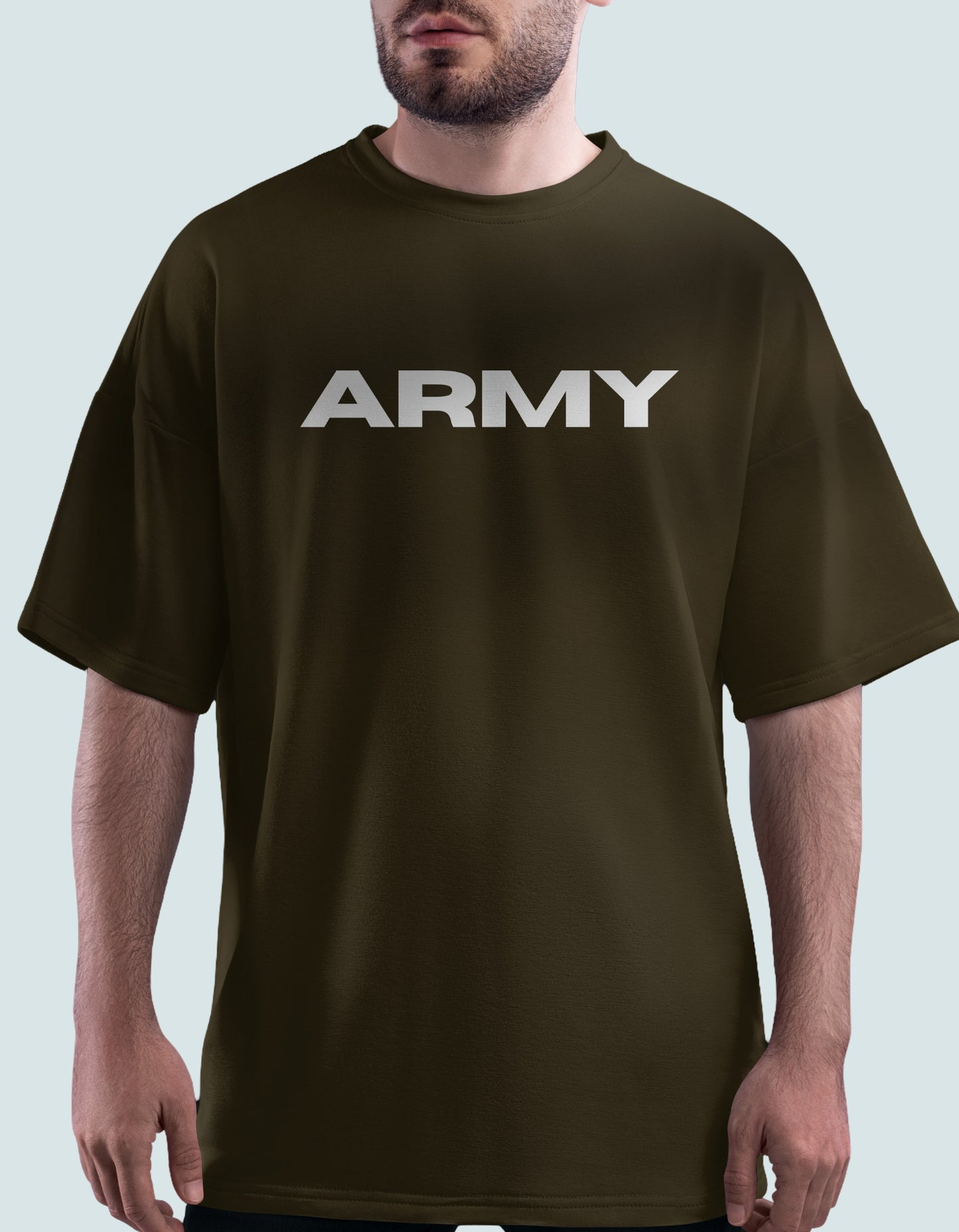 Army Oversized T-shirt for Men