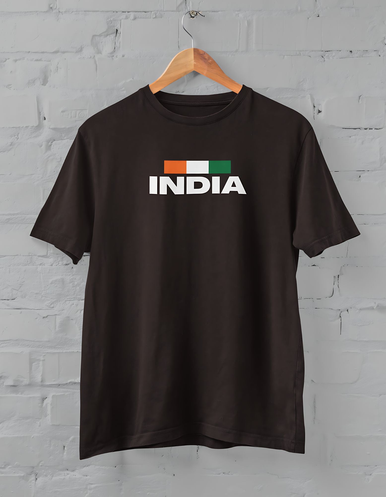 India Half Sleeve T-Shirt for Men