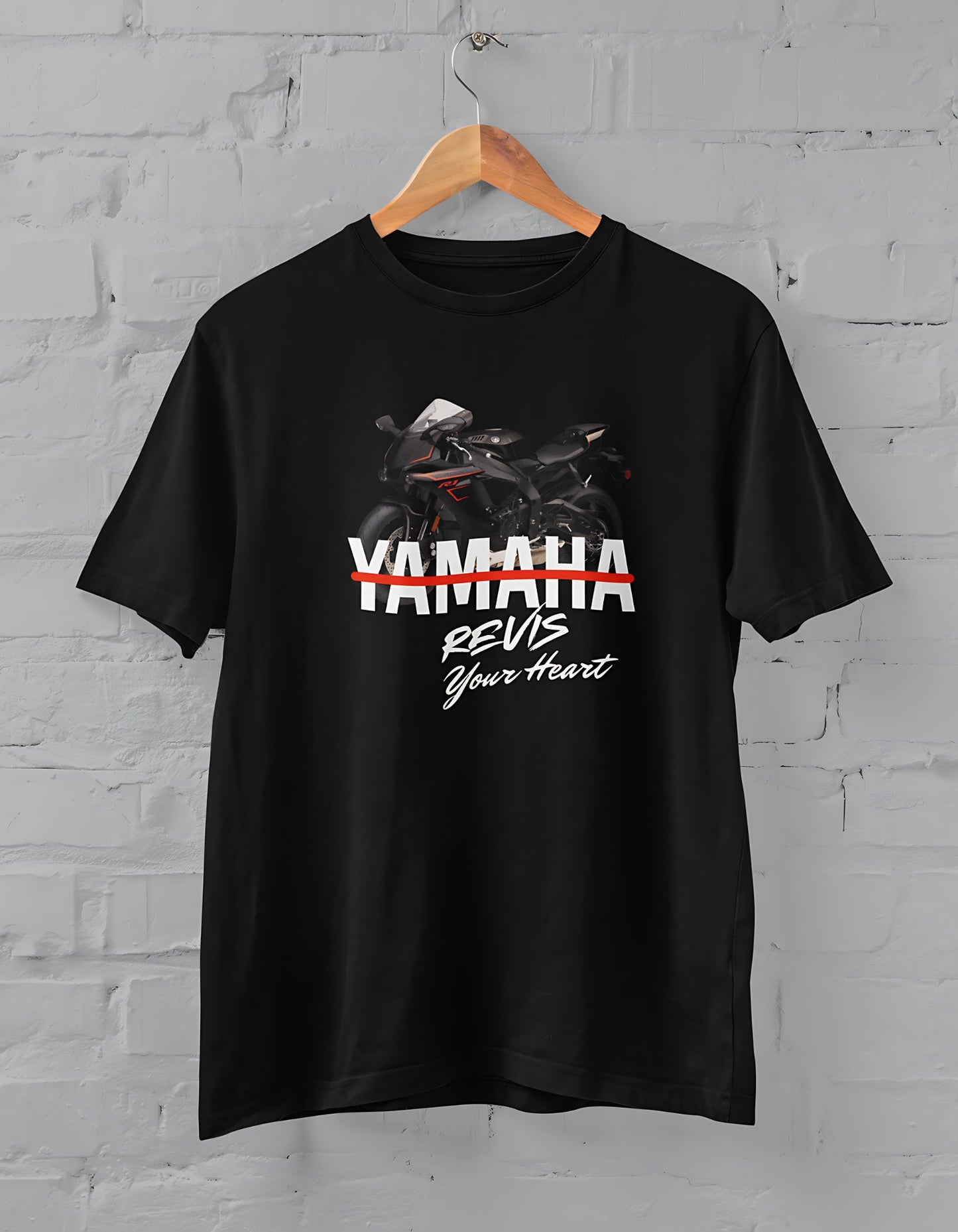 Yamaha Revis your heart Half Sleeve T-Shirt for Men