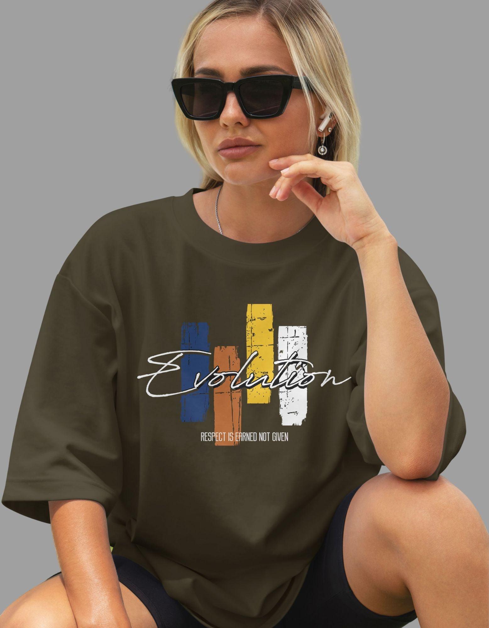 Evolution Oversized Tshirt for Women