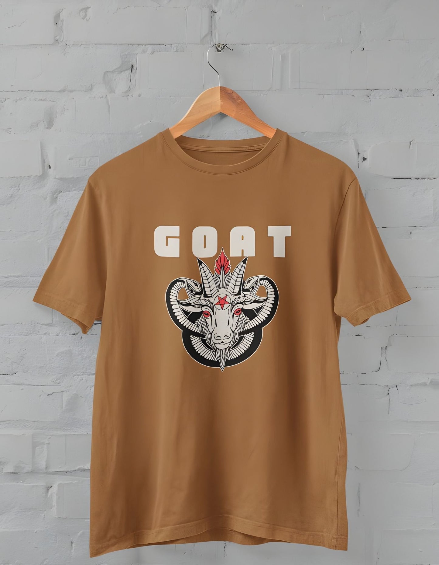 WWE GOAT Half Sleeve T-shirt for Men