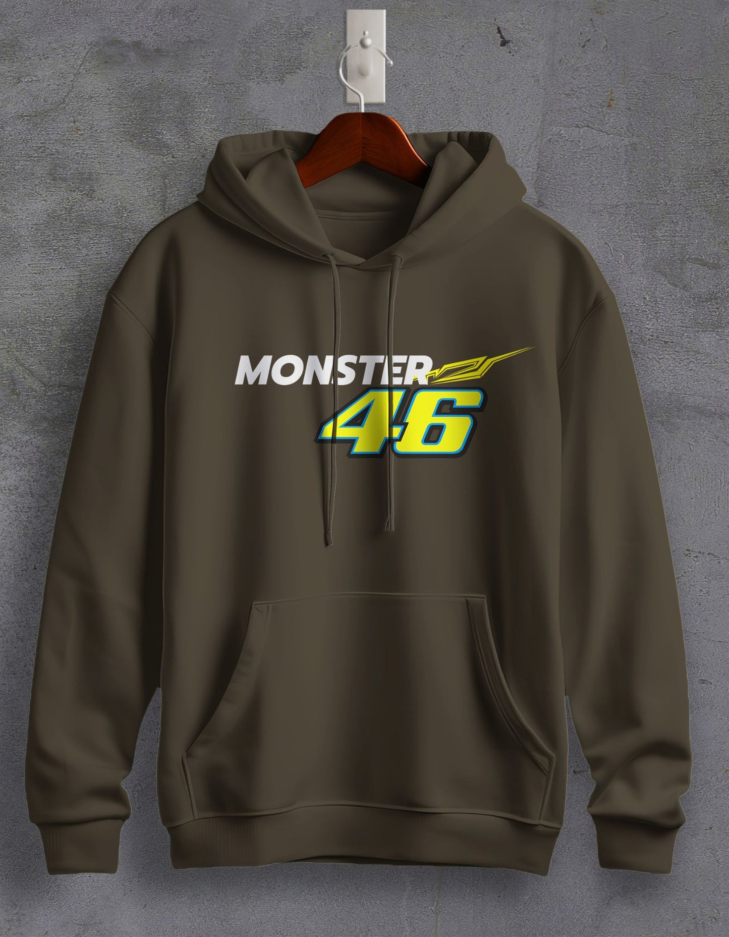 VR-46 Monster Printed Unisex Hoodie For Men/Women