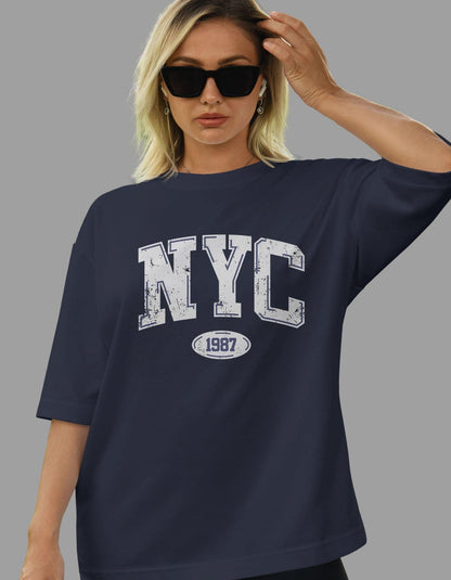 NYC 1987 Oversized Tshirt for Women