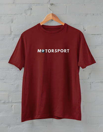 Motorsport Half Sleeve T-shirt for Men