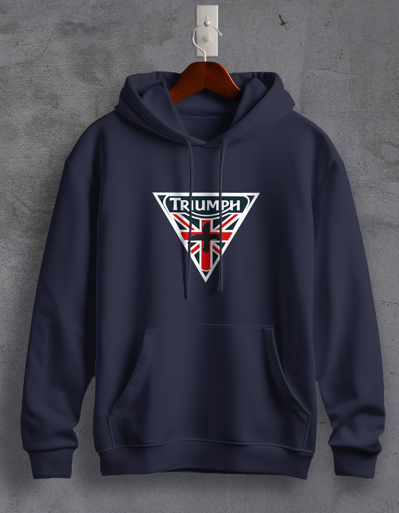 Triumph Printed Unisex Hoodie For Men/Women