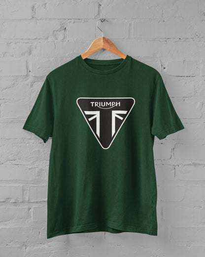 Triumph Graphic Half Sleeve T-shirt for Men