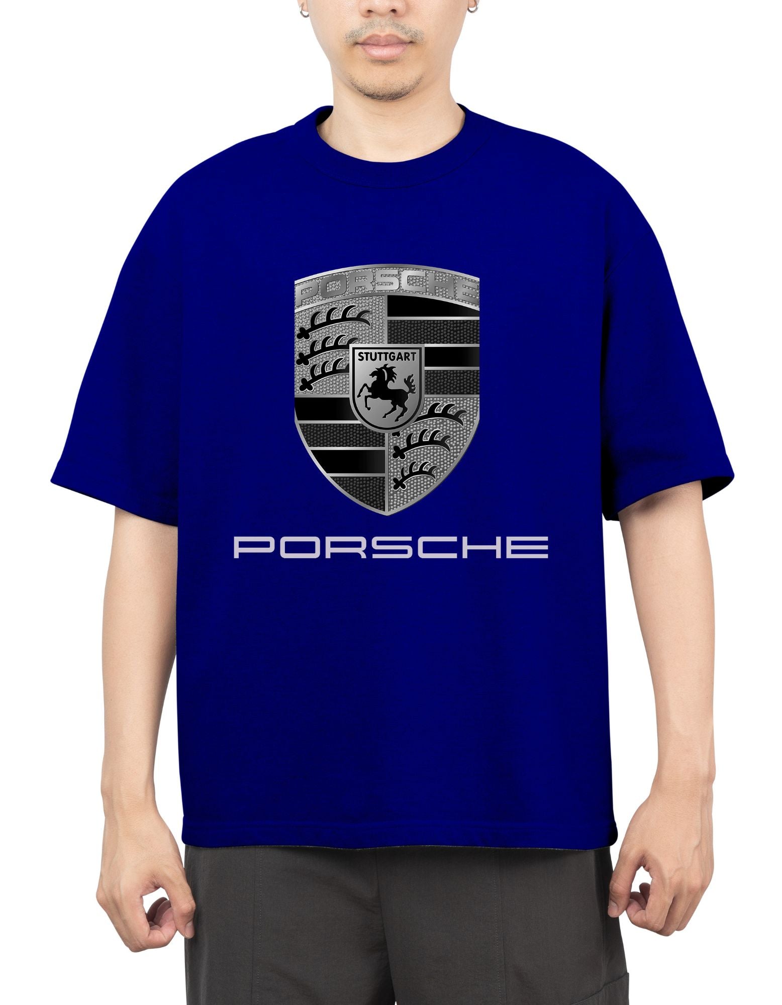 Porsche Graphic Oversized T-shirt for Men