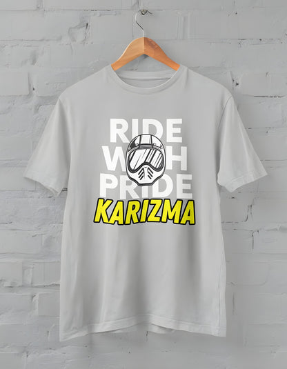 Ride With Pride Karizma Half Sleeve T-Shirt for Men