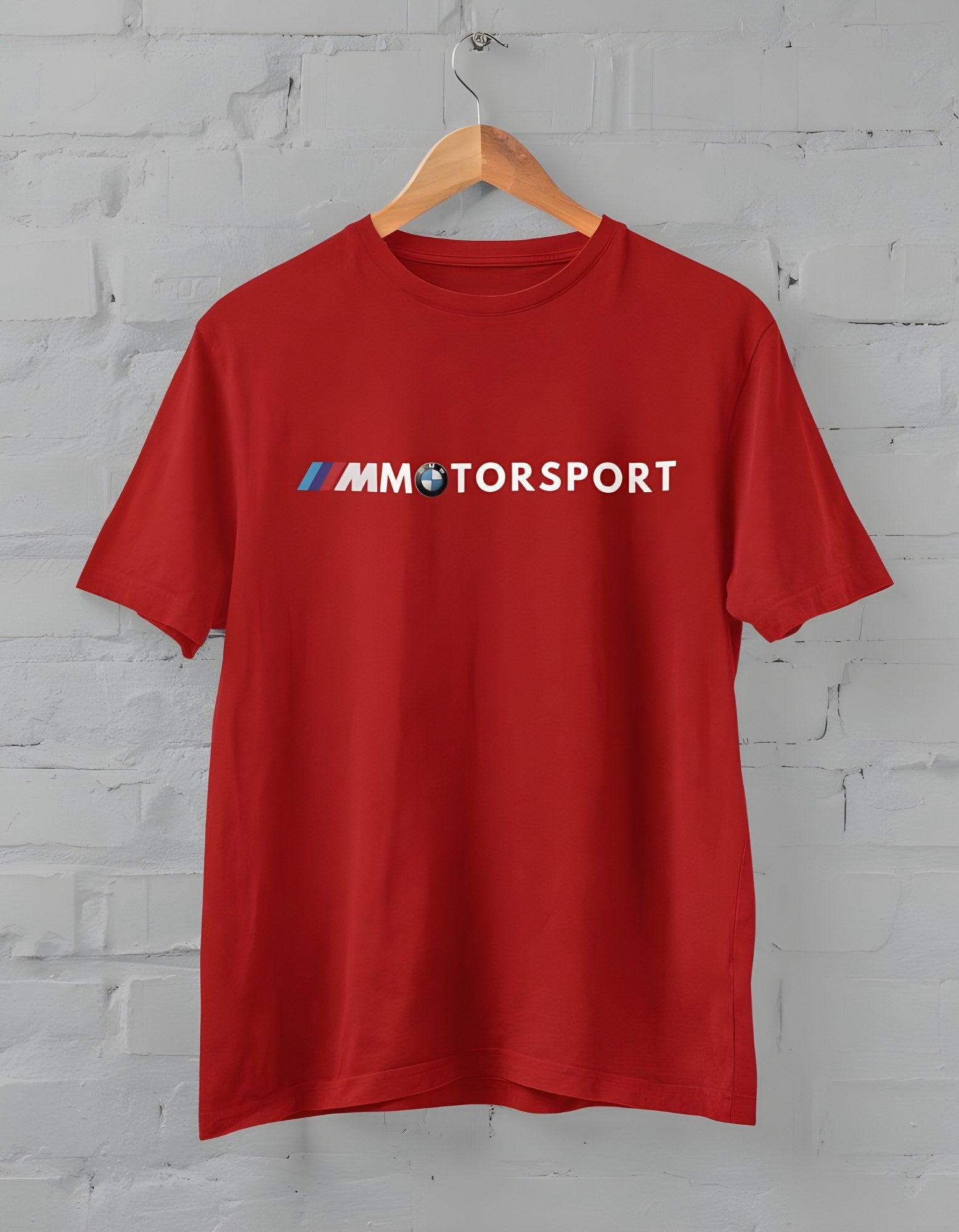 BMW Motorsport Printed Half Sleeve T-Shirt for Men