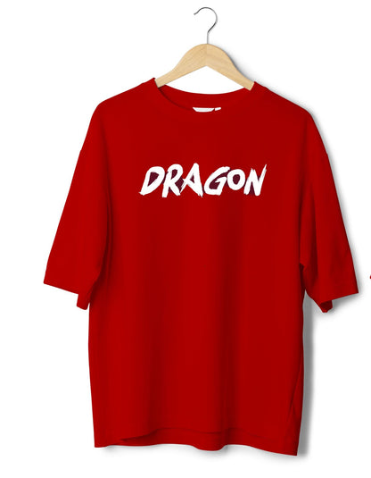 Dragon Sea Wave Premium French Terry Unisex Oversiized T-shirt