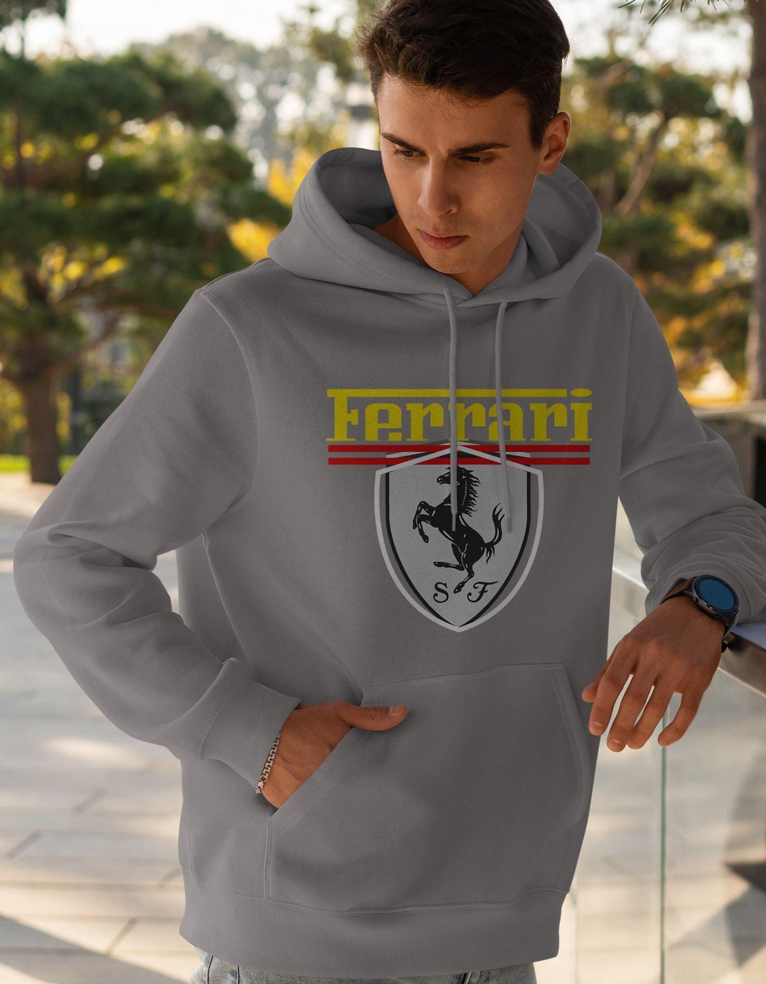 Ferrari Printed Unisex Hoodie For Men/Women - ShosaQualiTees