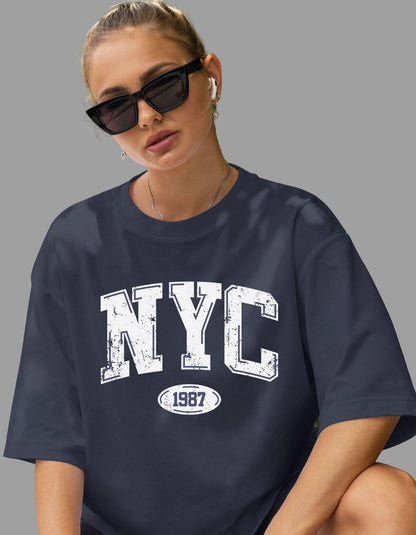 NYC 1987 Oversized Tshirt for Women