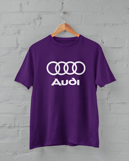Audi Half Sleeve T-shirt for Men