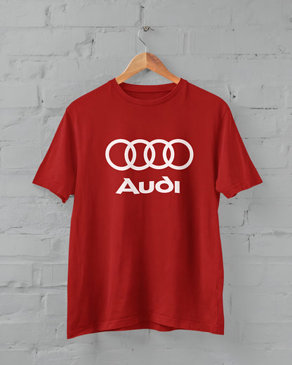 Audi Half Sleeve T-shirt for Men