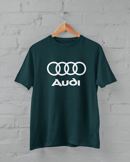 Audi Half Sleeve T-shirt for Men