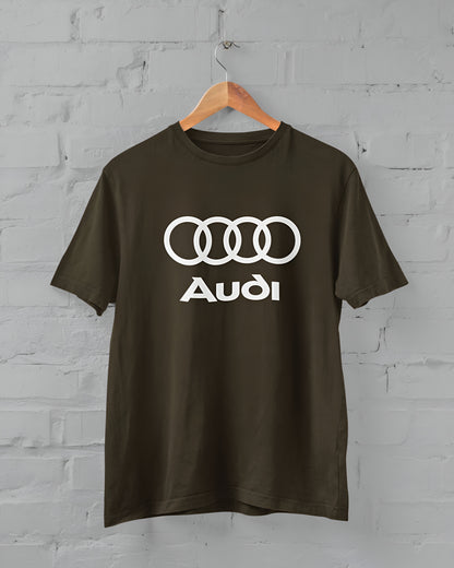 Audi Half Sleeve T-shirt for Men