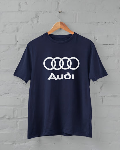 Audi Half Sleeve T-shirt for Men