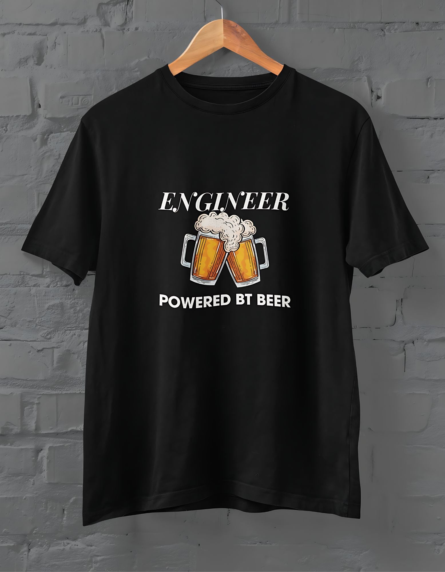 Engineer (Beer) Half Sleeve T-shirt for Men - ShosaQualiTees