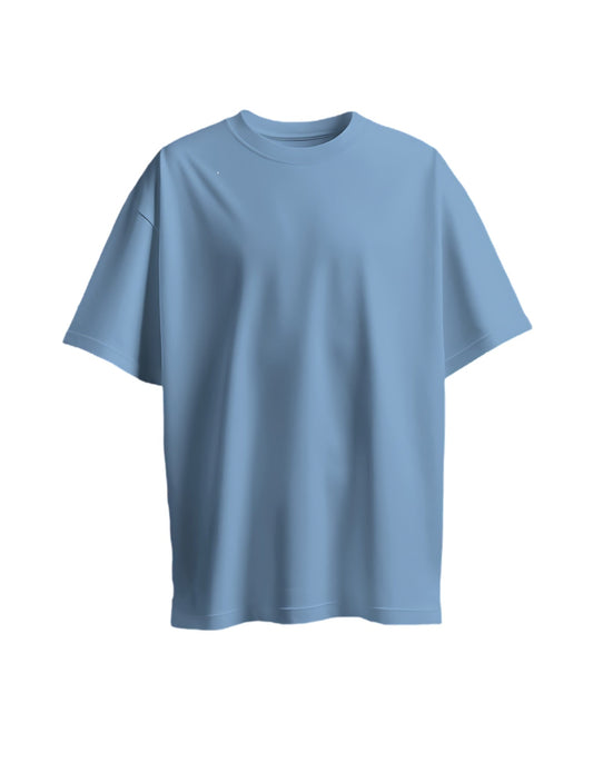 Baby Blue Unisex Oversized T-shirt - ShosaQualiTees