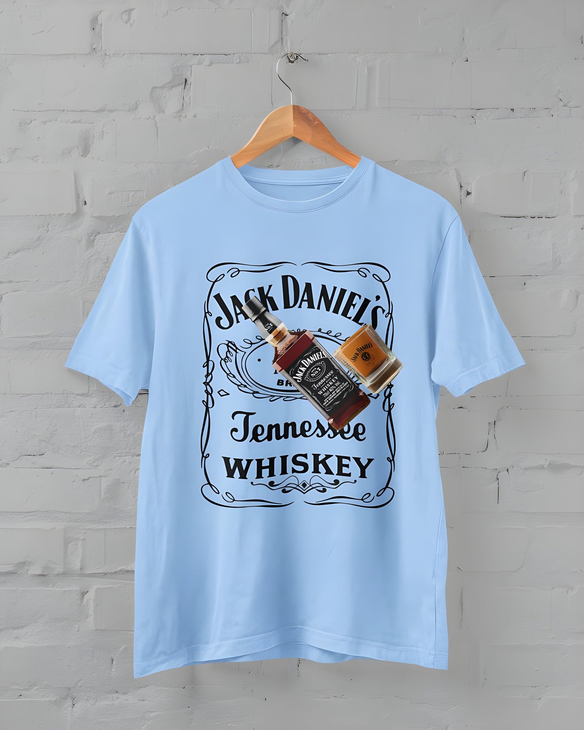 Jack Daniels Half Sleeve T-Shirt for Men