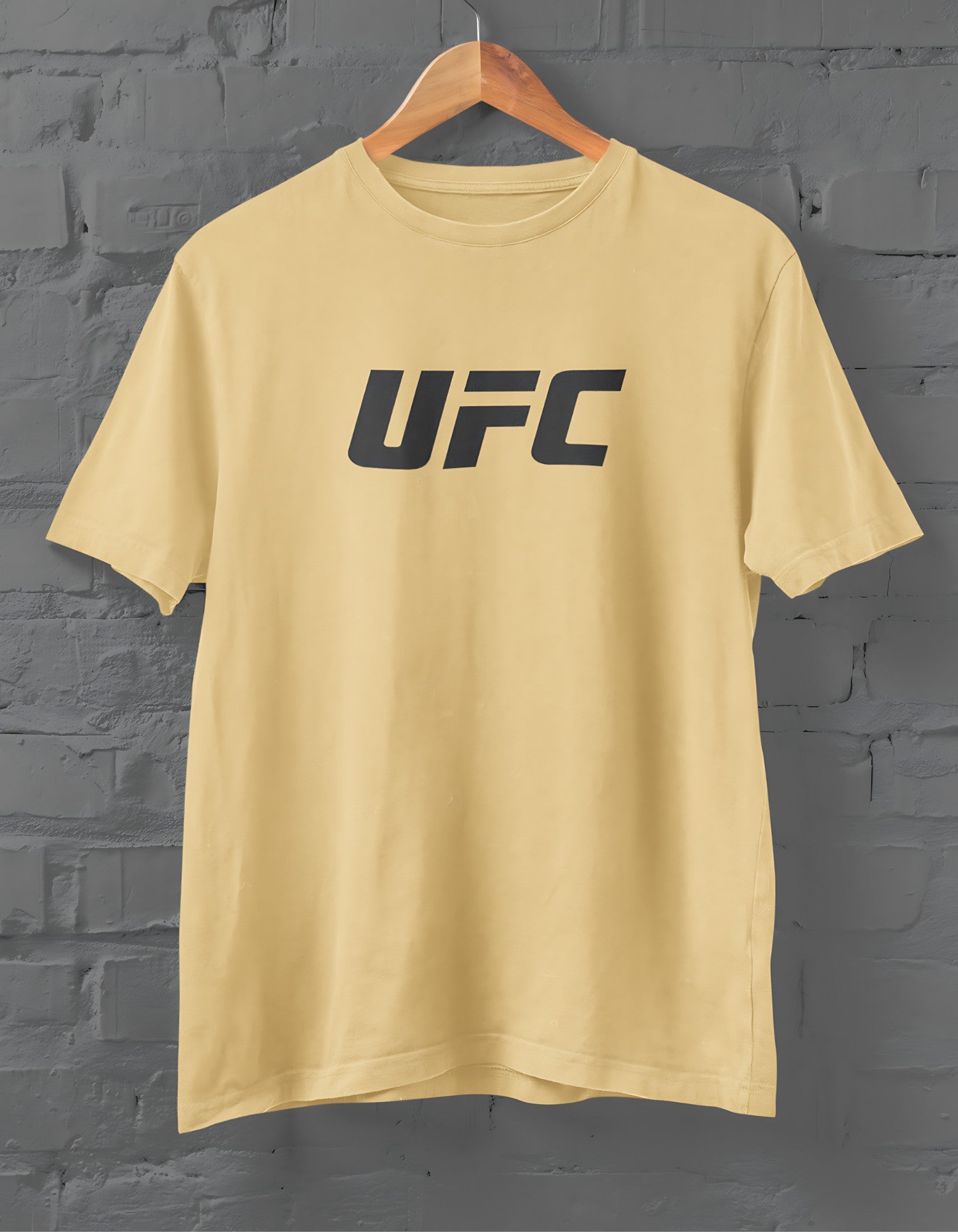 UFC Black Half Sleeves T-shirt For Men - ShosaQualiTees