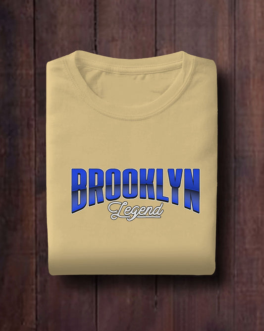 Brooklyn Legend Kids T-shirt for Boy/Girl Beige