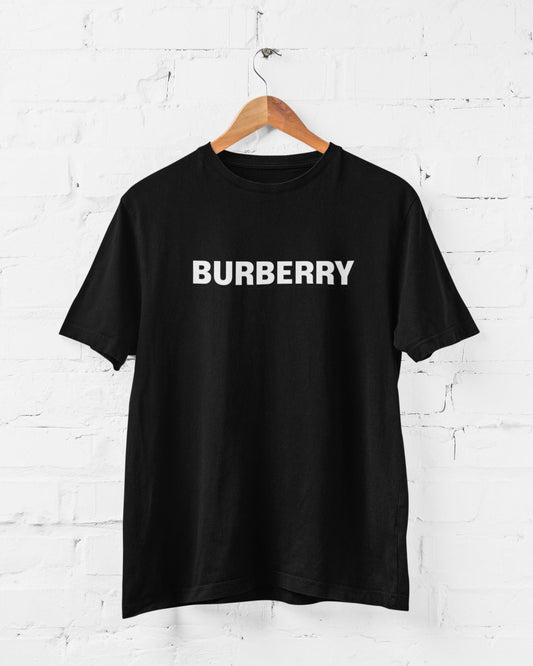 BurBerry Half Sleeve T-shirt for Men Black