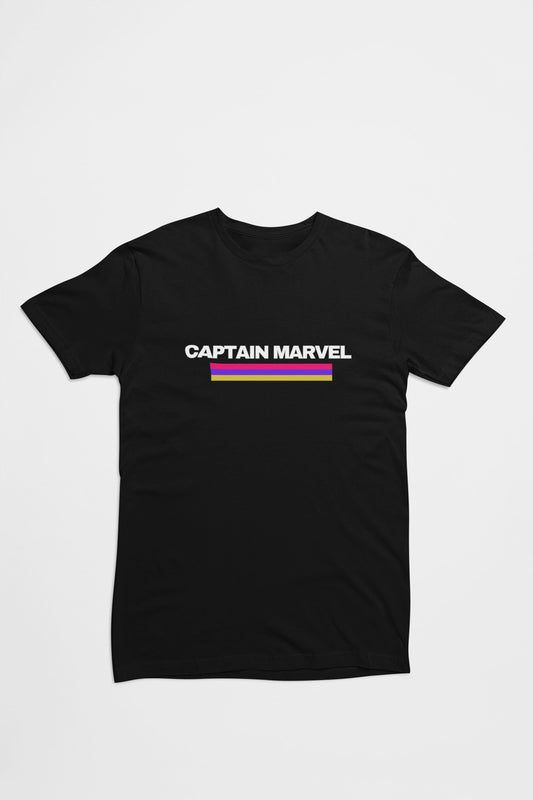 Captain Marvel Kid T-shirt for Kids Black