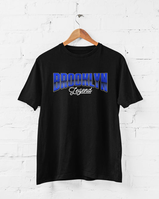 Brooklyn Half Sleeve T-shirt for Men Black