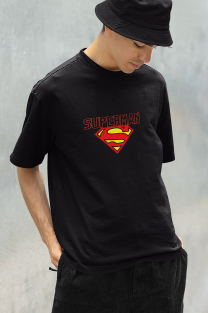 Superman Superhero Oversized T-shirt for Men