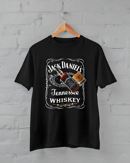 Jack Daniels Half Sleeve T-Shirt for Men