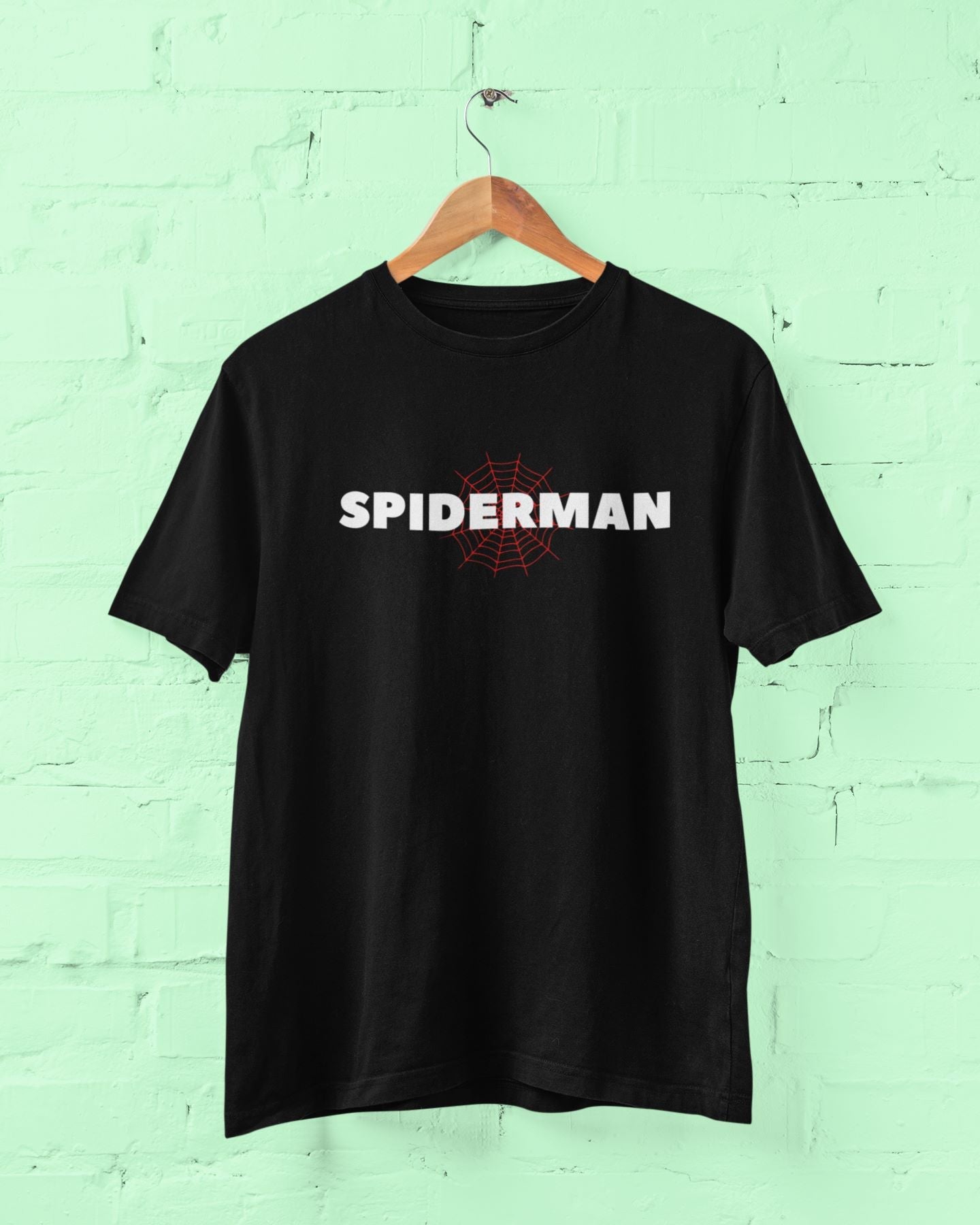 Spiderman T-Shirt for Men Black