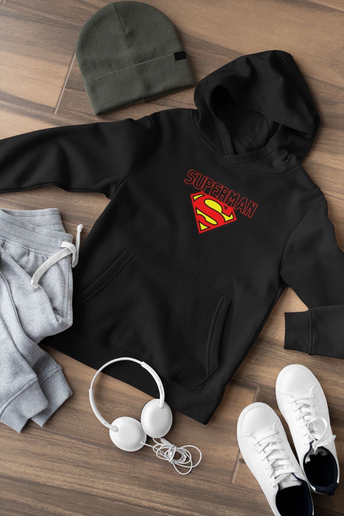 Superman Superhero Kids Hoodie for Boy/Girl - ShosaQualiTees