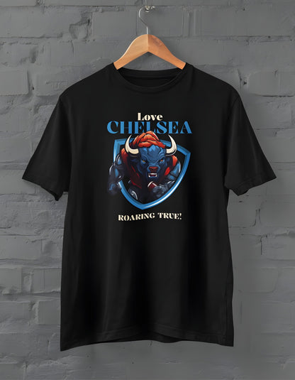 Chelsea Bull Half Sleeve T-shirt for Men