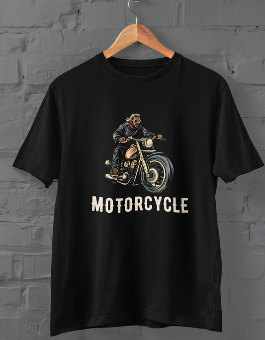 Motorcycle Half Sleeve T-shirt for Men