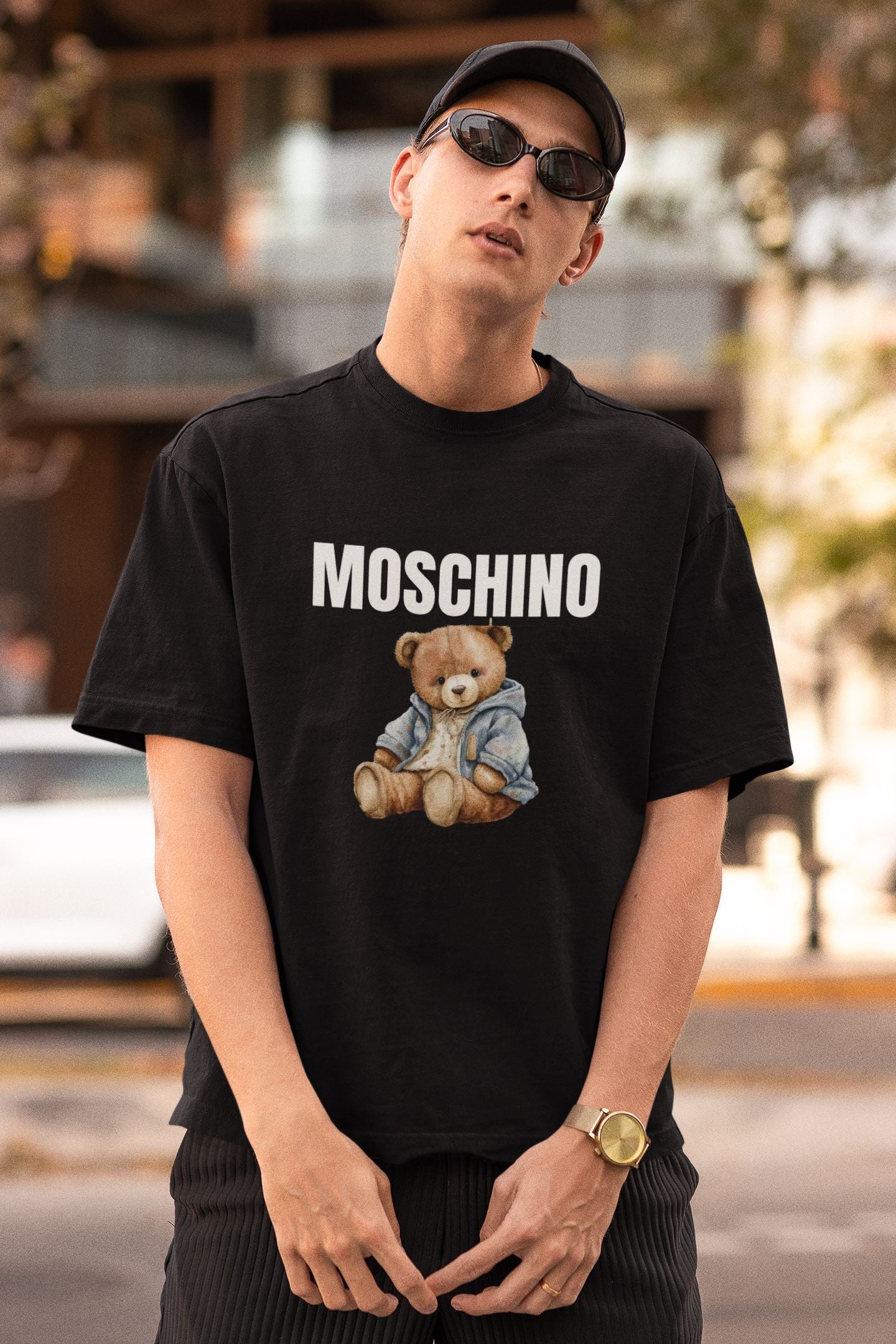 Moschino T Shirt Outfit Moschino Teddy Bear T-shirt White FARFETCH JO
