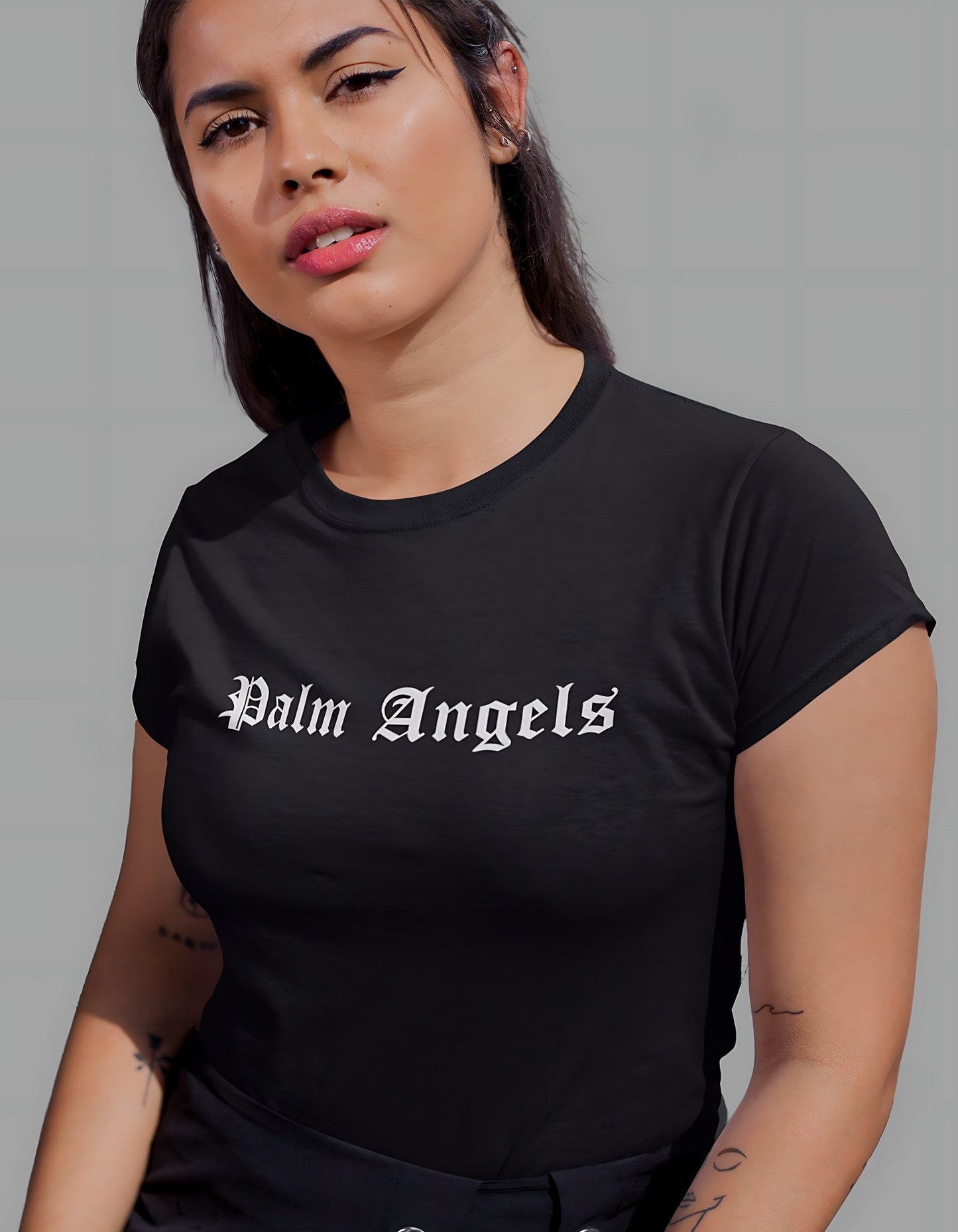 Palm Angels Half Sleeve T-shirt for Women