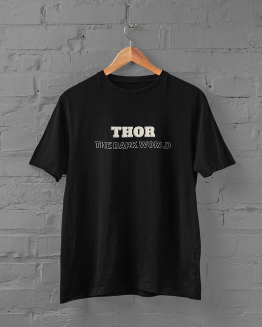 THOR The Dark World Half Sleeve T-shirt for Men/Women Black