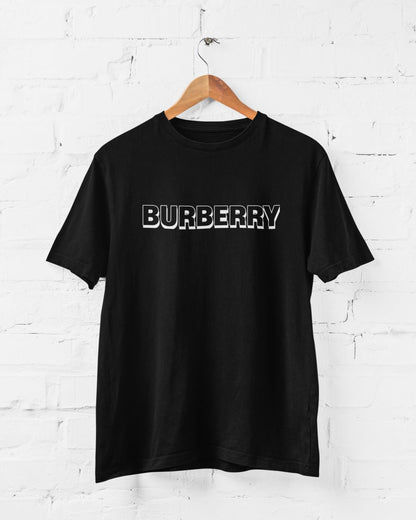 BurBerry Half Sleeve T-shirt for Men Black