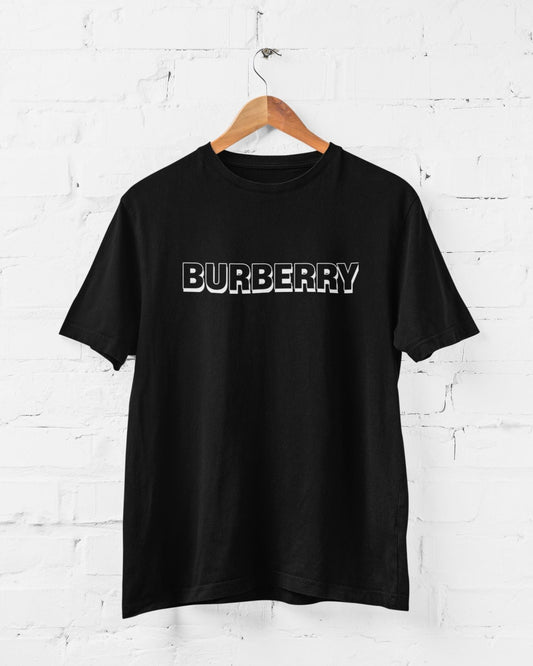 BurBerry Half Sleeve T-shirt for Men Black