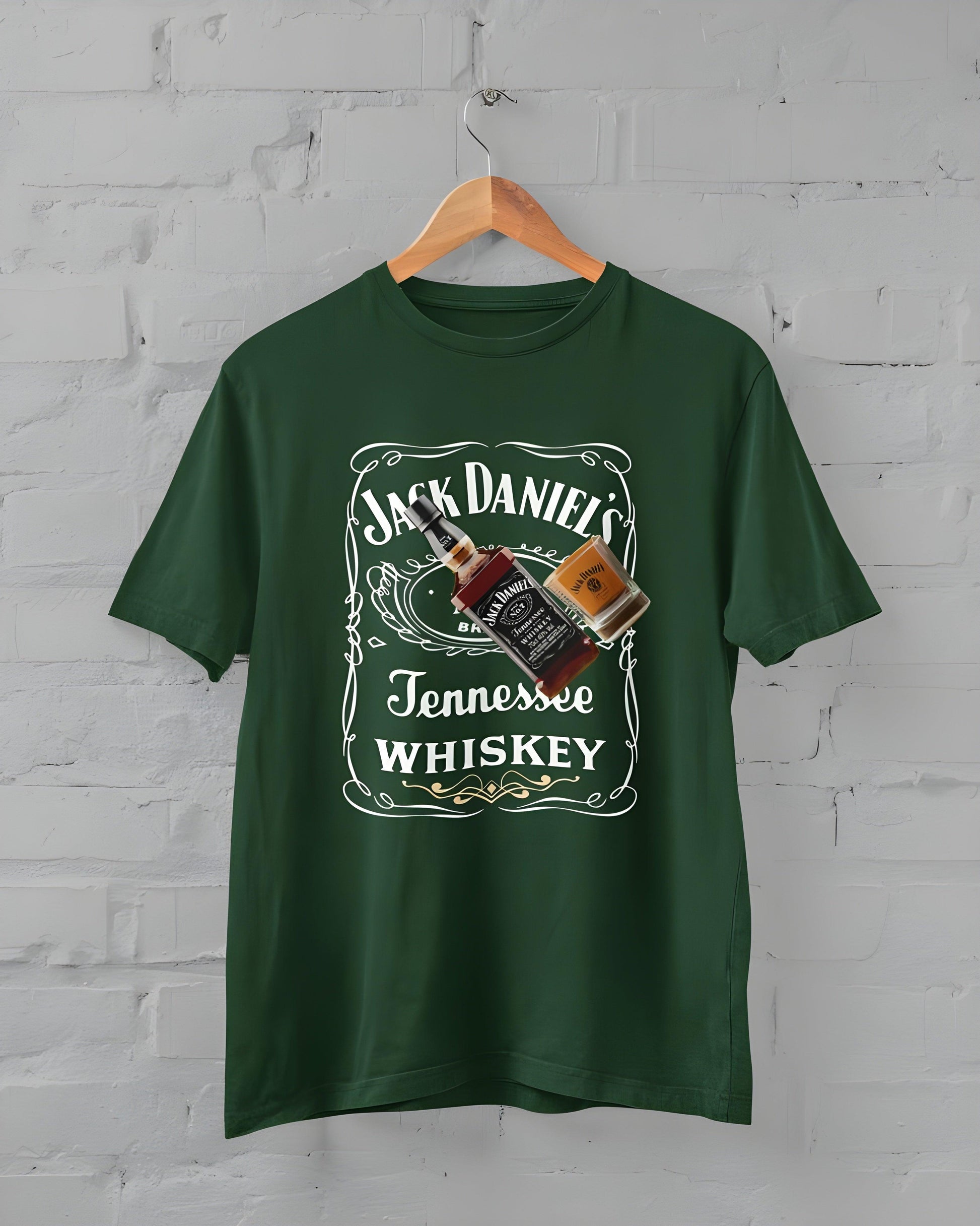 Jack Daniels Half Sleeve T-Shirt for Men