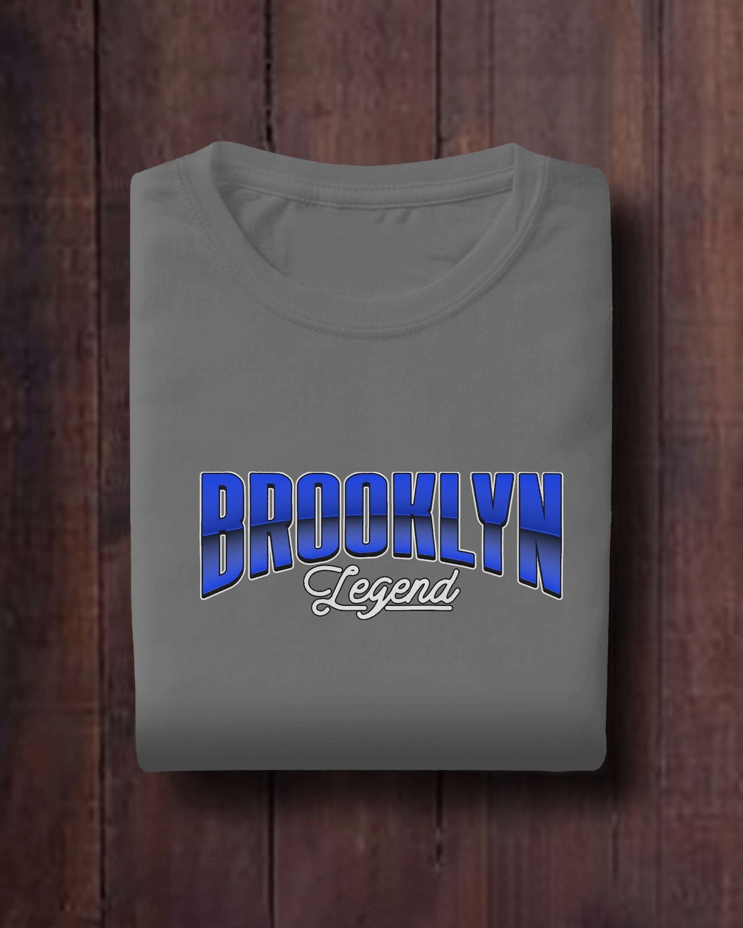 Brooklyn Legend Kids T-shirt for Boy/Girl Charcoal Melange