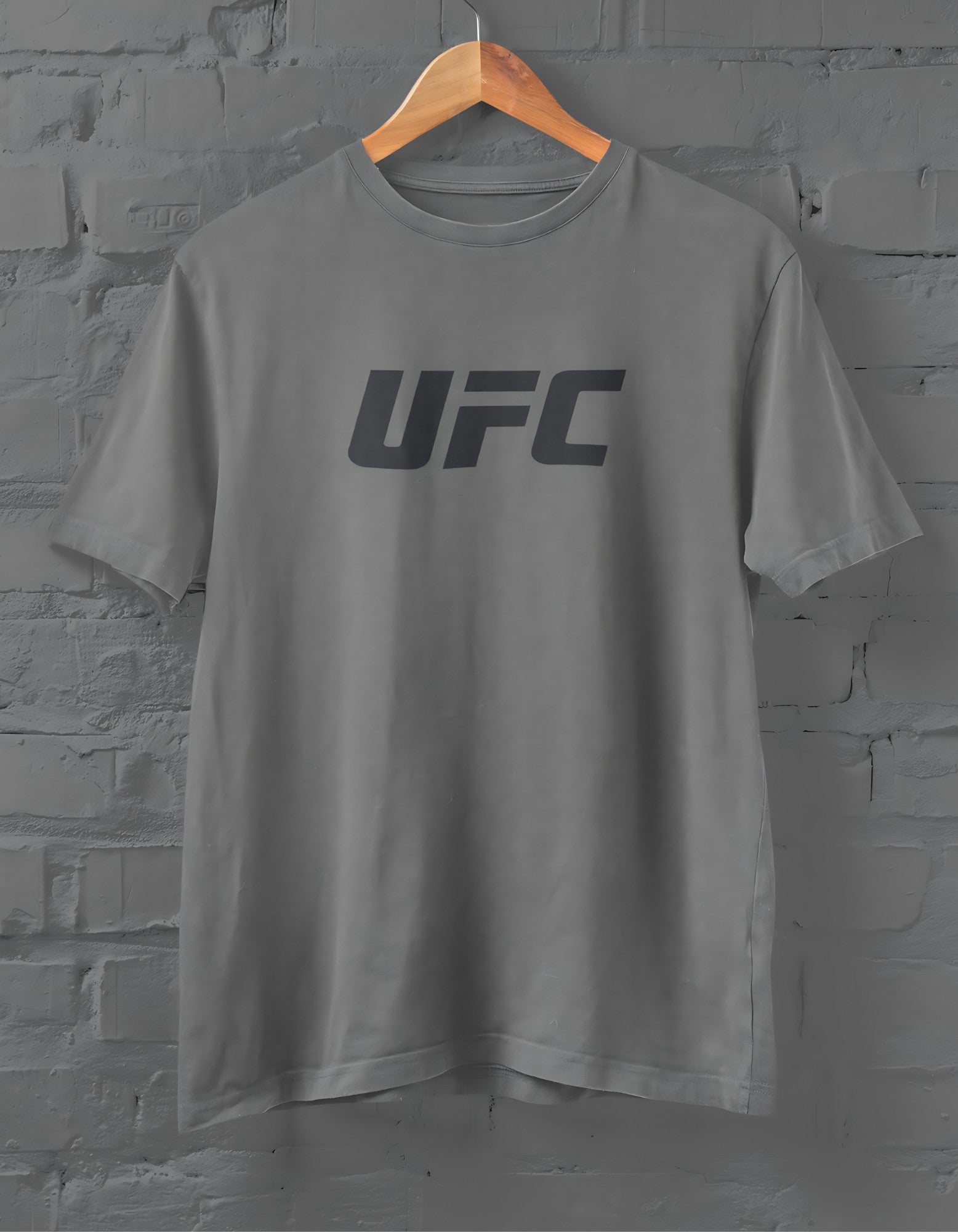 UFC Black Half Sleeves T-shirt For Men - ShosaQualiTees