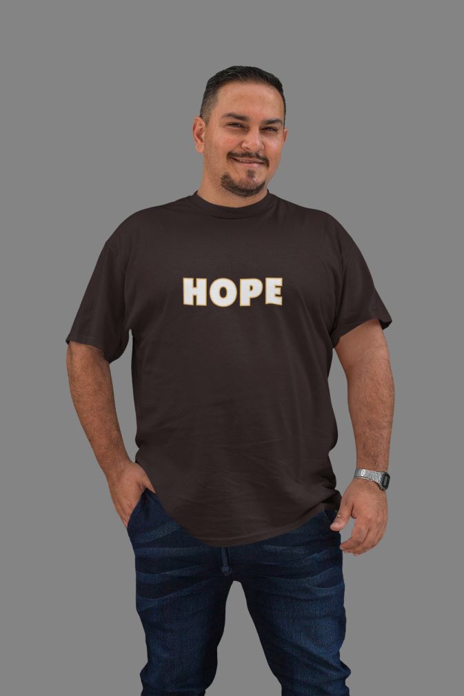 HOPE Plus Size T-Shirt for Men