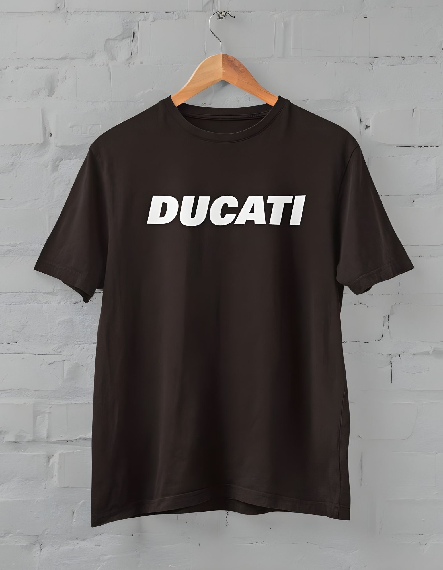 Ducati TypoGraphy Half Sleeve T-shirt for Men